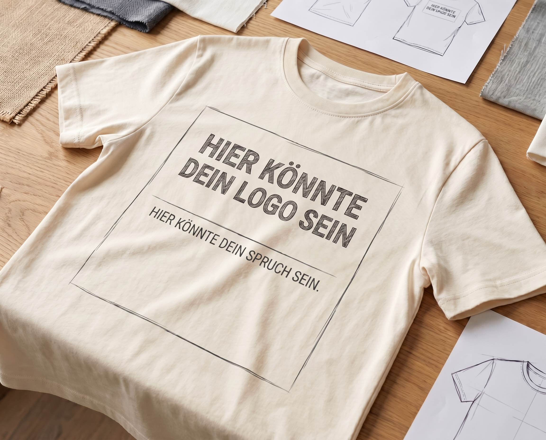OYMEDIA Textilien & Bekleidung — bedruckt und bestickt
